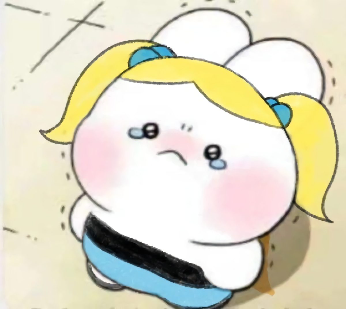 奶油泡芙兔闺蜜微信头像