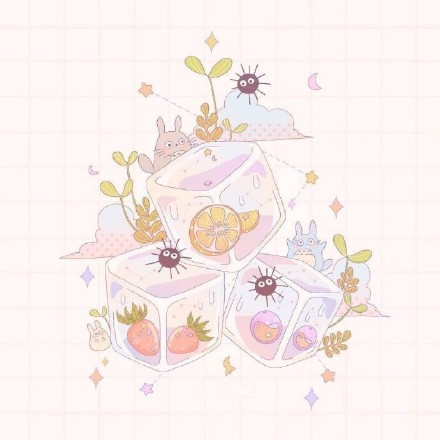 治愈系宫崎骏系列作品手绘插画微信素材图片