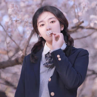 日系唯美复古小清新可爱女生头像