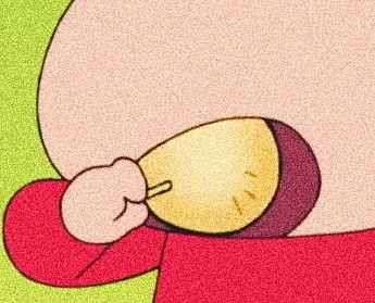 狂吃不胖的蜡笔小新可爱微信头像