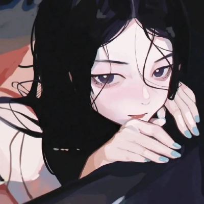 伤感丧系二次元女头