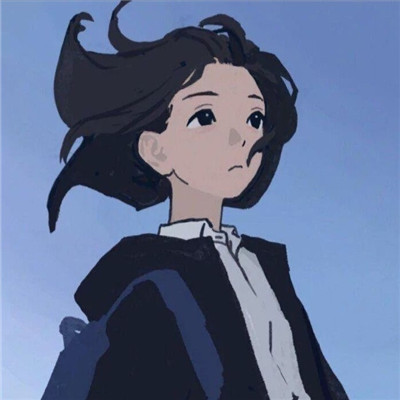 夏日治愈的卡通动漫微信头像