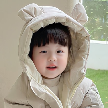 冬季可爱丸子妹情侣微信头像