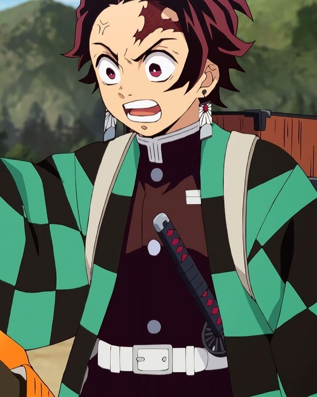 《鬼灭之刃》我妻善逸&灶门炭治郎微信头像