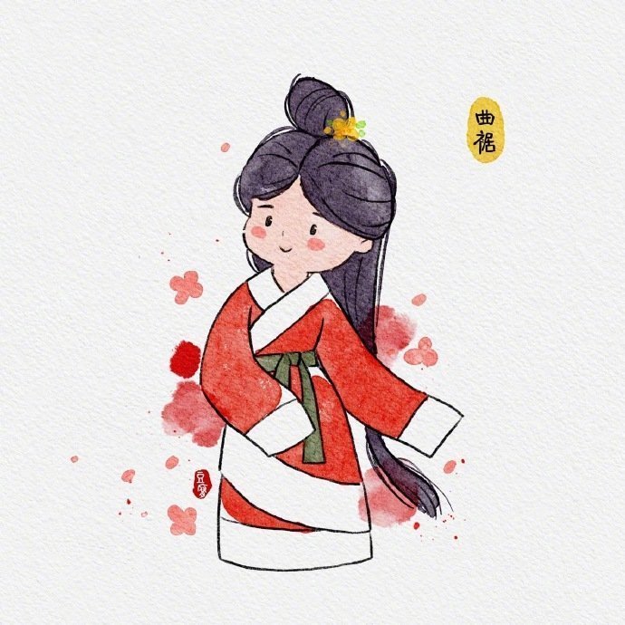 古风汉服卡哇伊微信头像