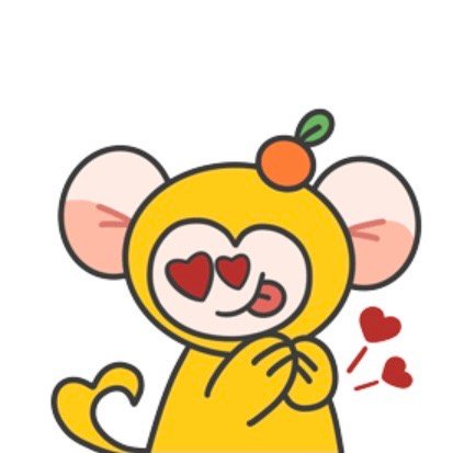 圆脸猴手绘微信表情包