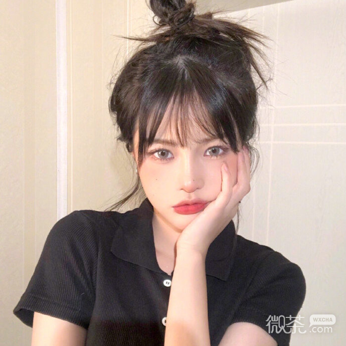清纯好看的女神微信头像