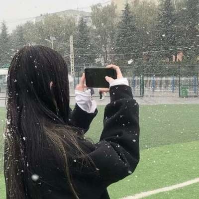 适合冬天用的暖暖的治愈系女生微信头像