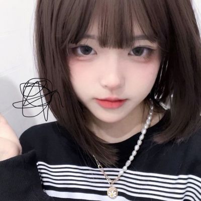 女生长发高清甜美头像