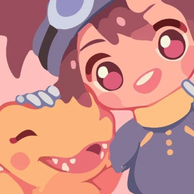 超甜的可爱卡通情侣头像