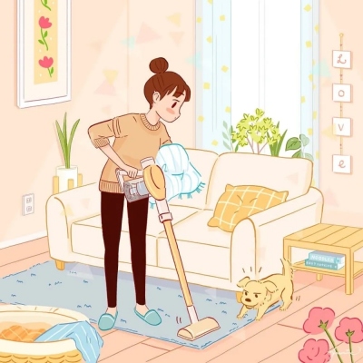 小清新插画微信头像