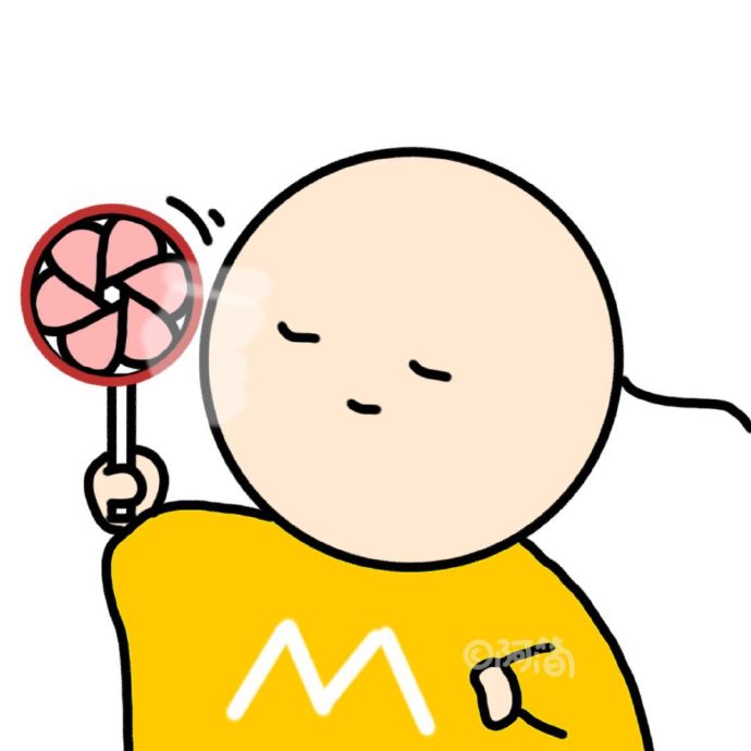 搞怪手绘字母微信头像