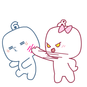 打架动态可爱萌萌哒的微信表情包