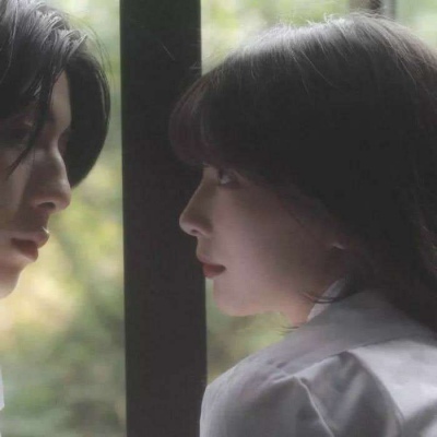 港风双人甜蜜情侣微信头像