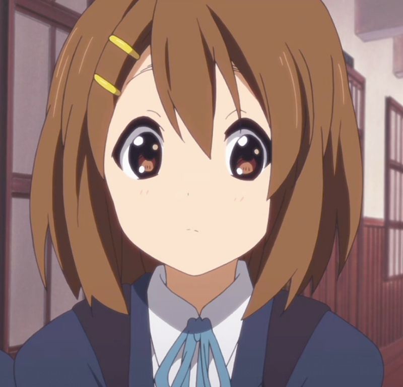 《轻音少女》平泽唯可爱微信头像