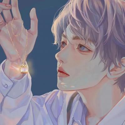 二次元超好看意境情侣头像