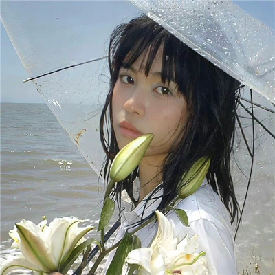 白色系美美女头