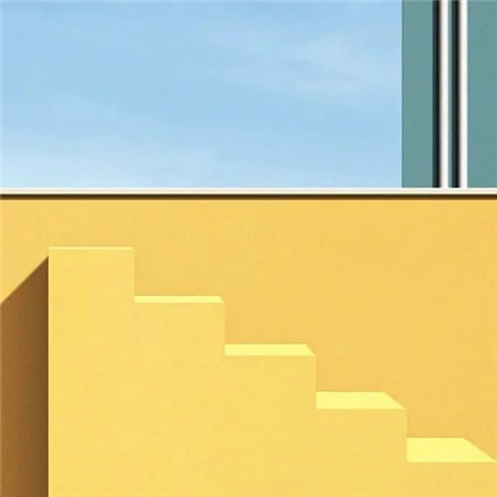 最好看的纯奶黄色微信聊天背景图