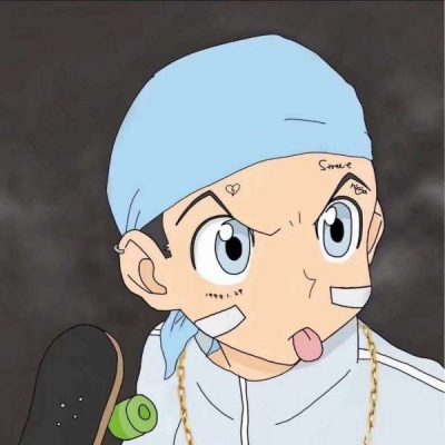 很潮流的ins嘻哈风男生卡通头像