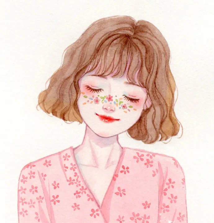 清爽的个性手绘微信头像