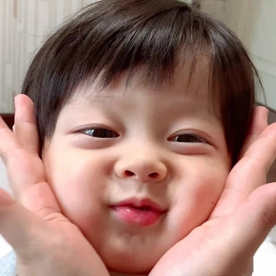 有趣可爱的萌娃情侣头像