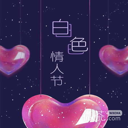 314白色情人节素材图片