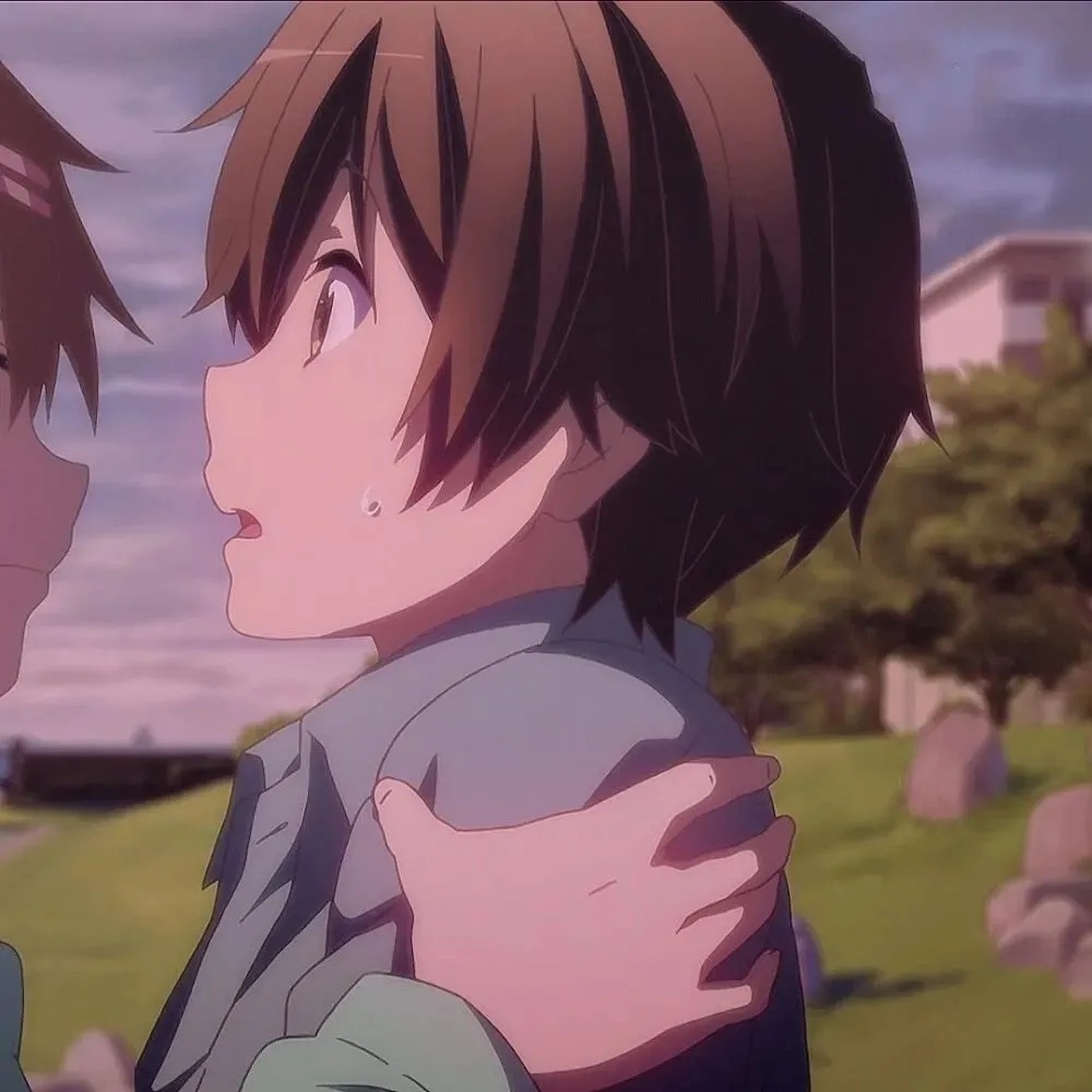 甜甜的动漫情侣微信头像