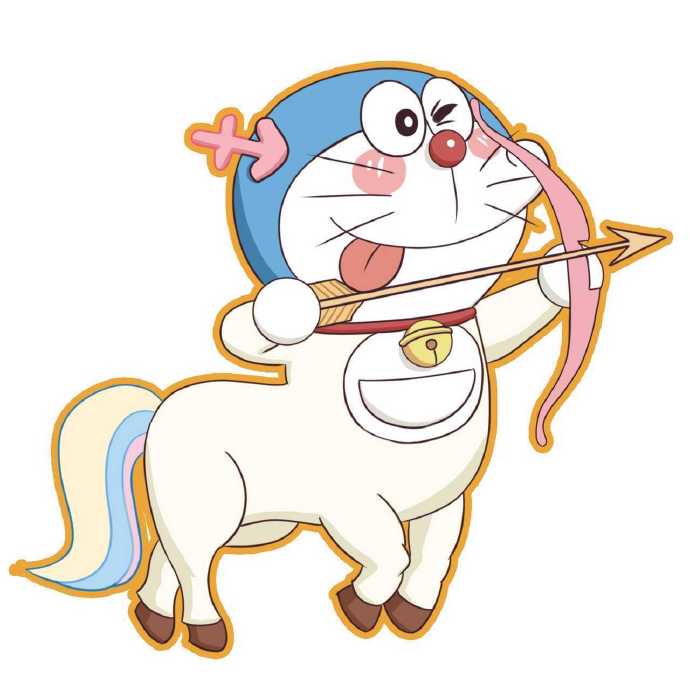 12星座的哆啦A梦蓝胖子可爱头像