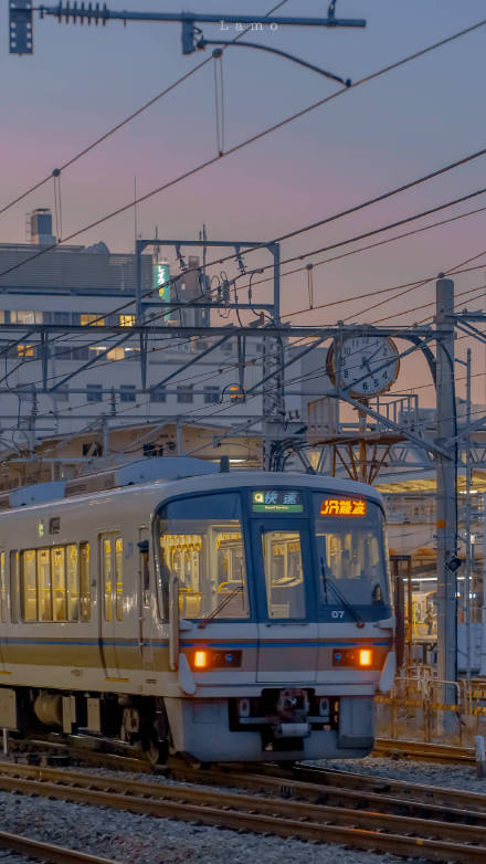 傍晚的风景素材图片