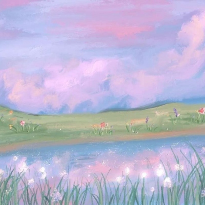 浪漫的治愈风景个性微信头像