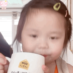 干饭人萌娃可爱微信表情包