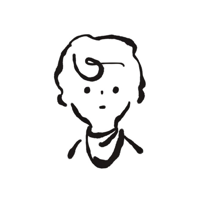 简约又可爱简笔画微信头像