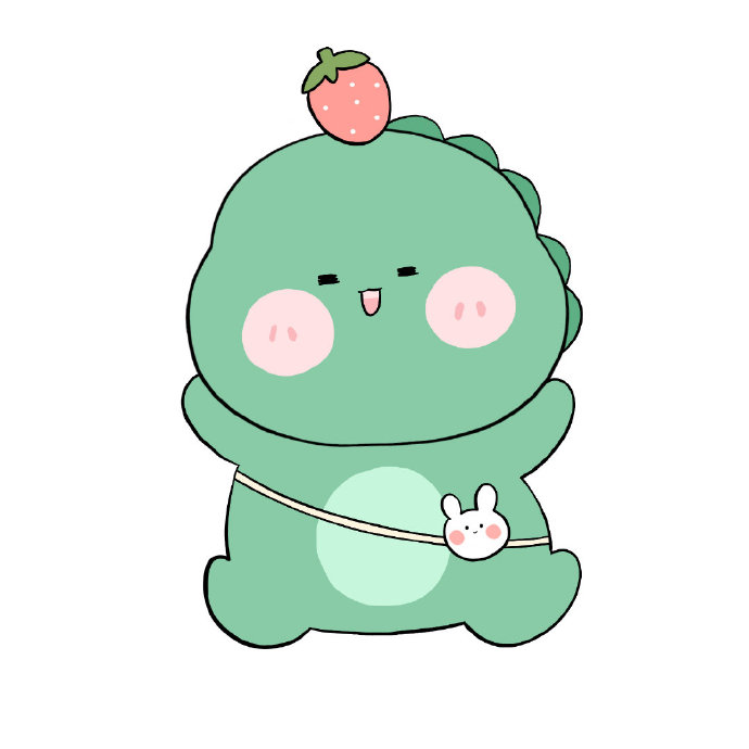 小恐龙宝宝可爱微信表情包