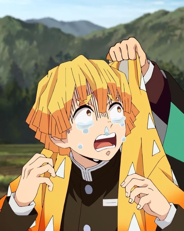 《鬼灭之刃》我妻善逸&灶门炭治郎微信头像