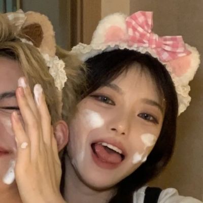 温馨可爱的真人情侣头像