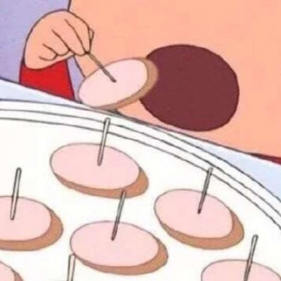 超萌的吃货蜡笔小新干饭头像