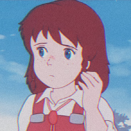 《爱少女波丽安娜物语》小安娜微信头像
