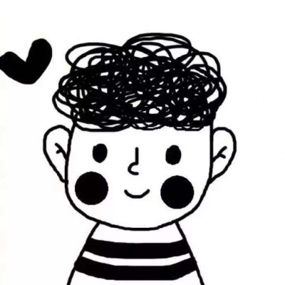 炫酷的黑白风个性微信头像