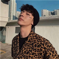 酷帅冷酷时尚男生头像