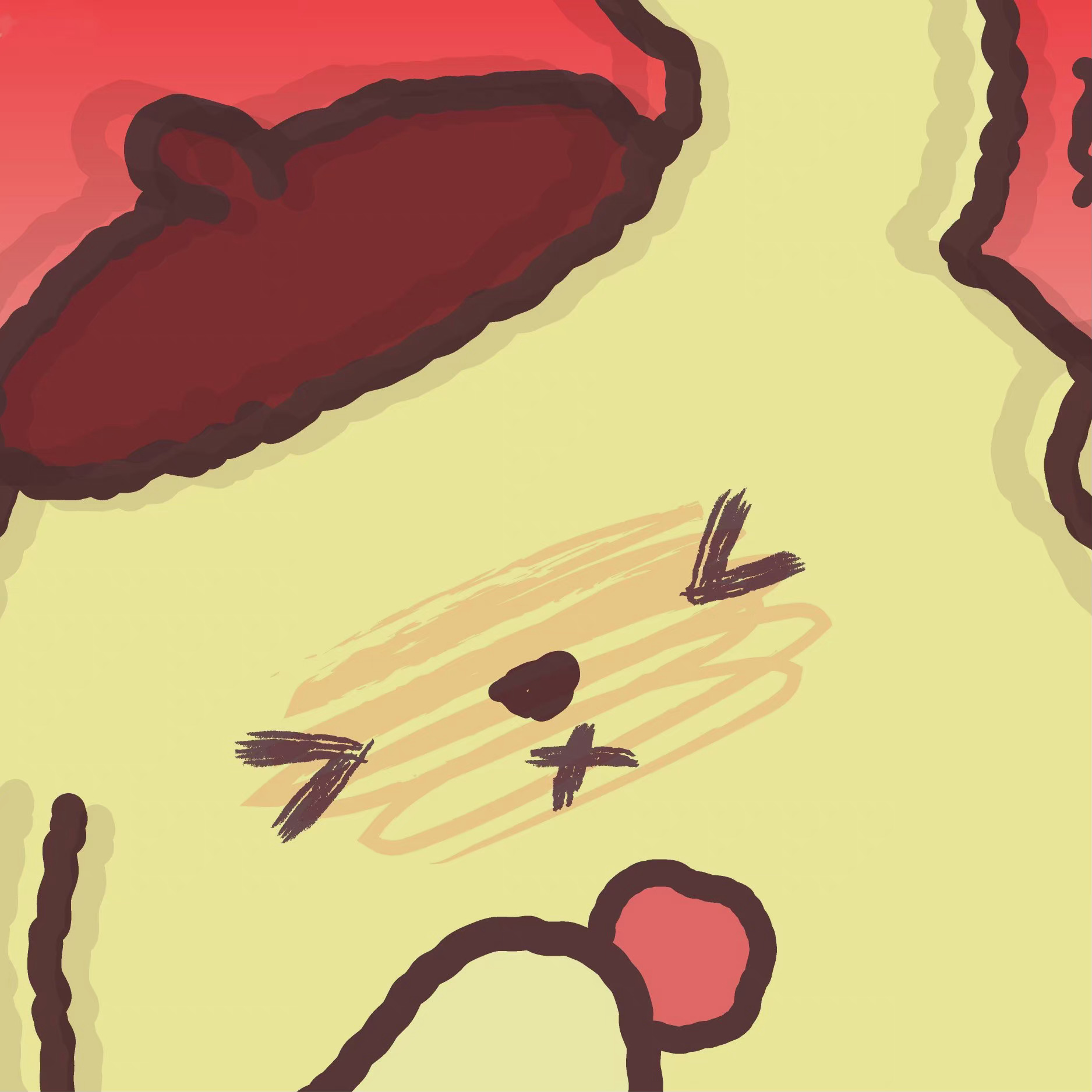 敲可爱的布丁狗微信头像