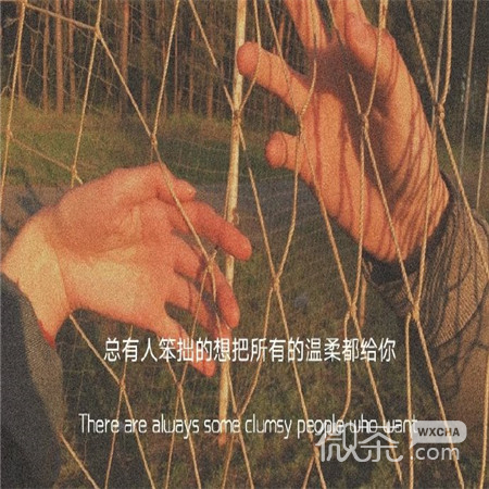 很温柔的带字走心朋友圈背景图