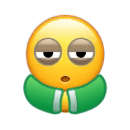 小黄脸绿棉袄微信表情包