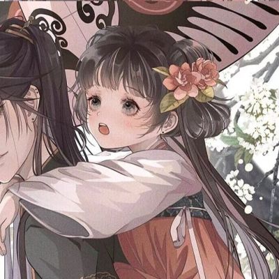 可爱的动漫情侣头像