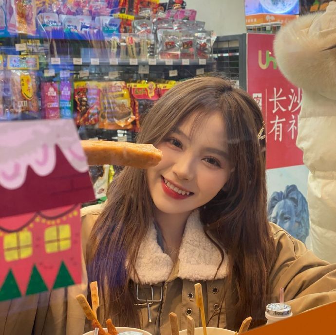 文艺清纯可爱的女生微信头像