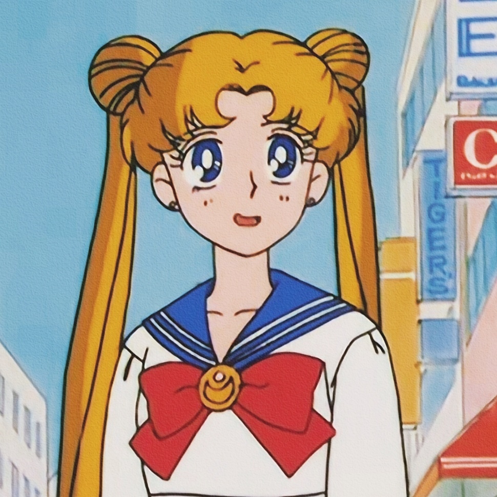 《美少女战士》月野兔微信头像