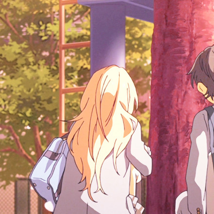 《四月是你的谎言》情侣微信头像