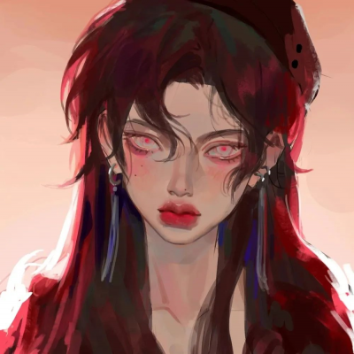 伤感丧系二次元女头