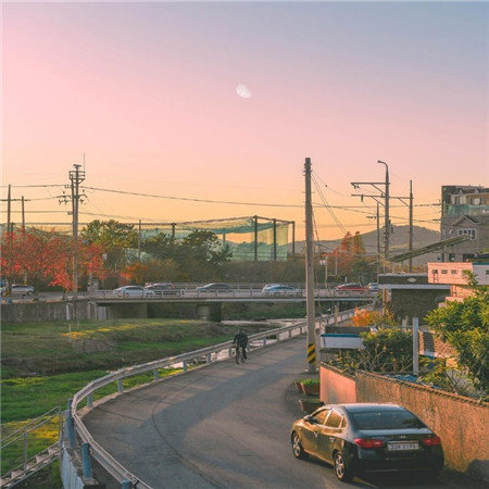 浪漫唯美的夕阳微信素材图片