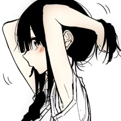 伤感丧系二次元女头