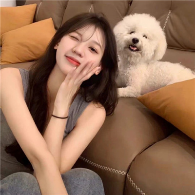 暖色系温柔美女头像